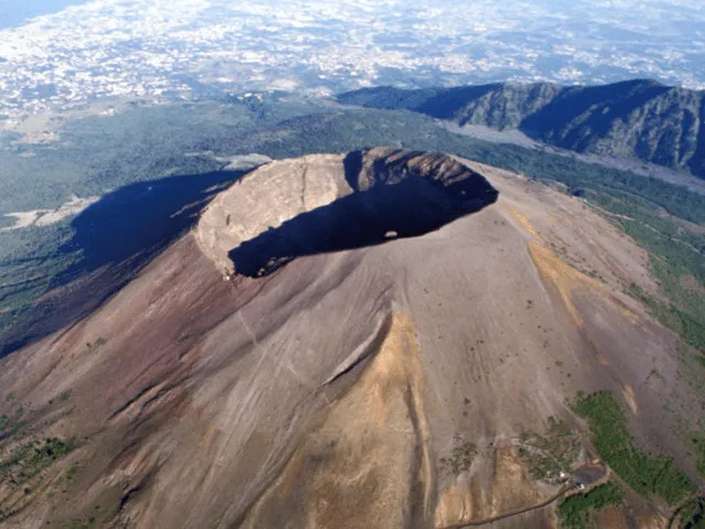 Summit of Mount Vesuvius