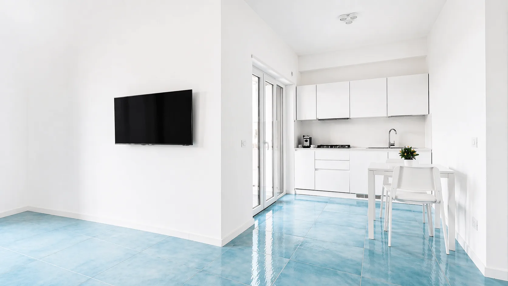Il Capo Apartment I interior in Sorrento historic centre
